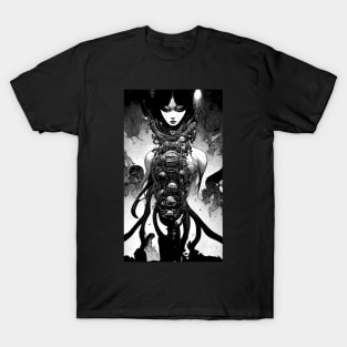 Supernatural Cyber Goth and the Occult Miracles that Follow T-Shirt